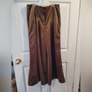 Gabby Isabella Velvet Wide Leg Pant